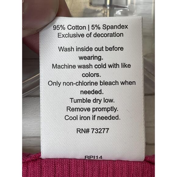 Jumping Beans Dress Girls 10 Pink Pretty Bows Short Sleeve Skater Ribbed - Picture 7 of 10